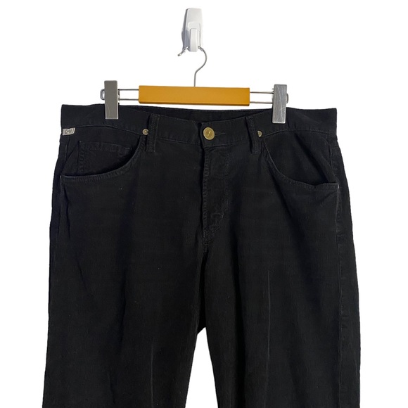 Citizens of Humanity Men's Black SID Straight Leg Corduroy Pants - Picture 2 of 11